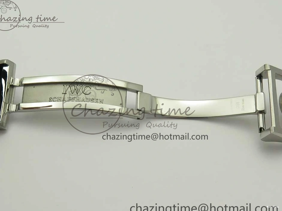 MIROTIME 0106 Portuguese Tourbillon IW5046 SS ZF Best Edition Gray Dial on Black Leather Strap SunProtective 7147